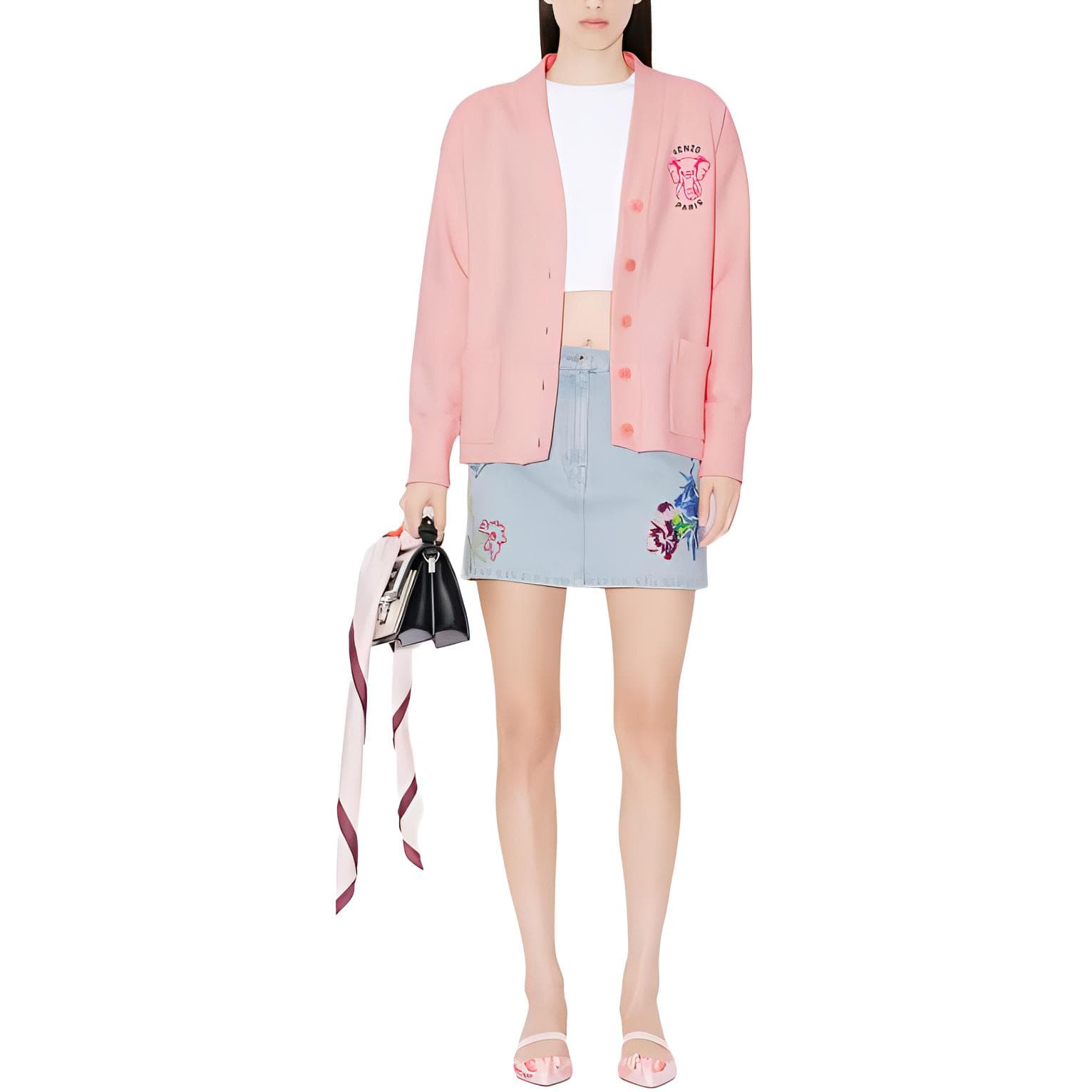 Кофта KENZO SS24 LogoV - изображение 2