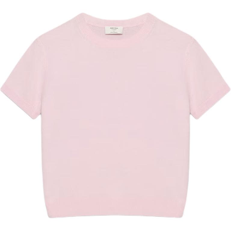 ARITZIA Bare Плюшевый с круглым узором Короткий рукав Средний свитер Плюшевый с круглым узором Свитер Женский - изображение 1