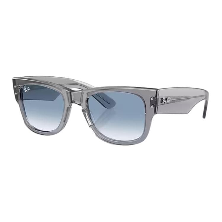 Солнцезащитные очки RayBan Propionic Ester Квадратные Солнцезащитные Очки Унисекс Полированные Прозрачно-Серые - изображение 1