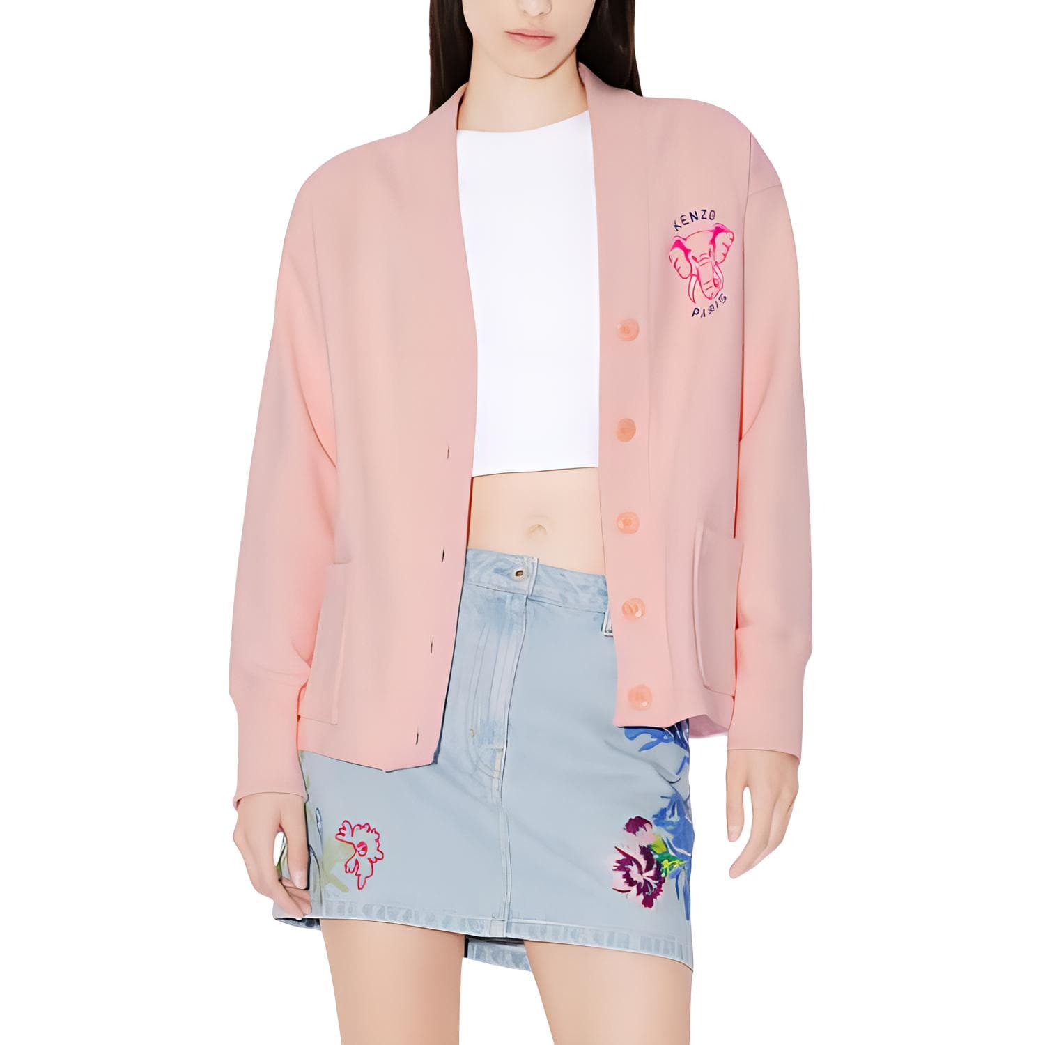 Кофта KENZO SS24 LogoV - изображение 4
