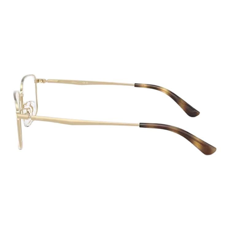 Оправа RayBan Металлические Очки с Прямоугольной Формой и Диоптриями Унисекс Полированные Светло-Золотого Тона - изображение 3
