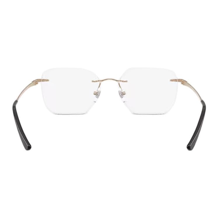 Оправа RayBan Титан Квадратные Очки с Диоптриями Унисекс Полированные Розовое Золото - изображение 5