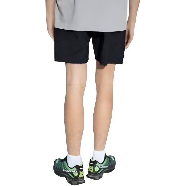 Шорты Stone Island Metal Nylon Logo Shorts Black - изображение 5