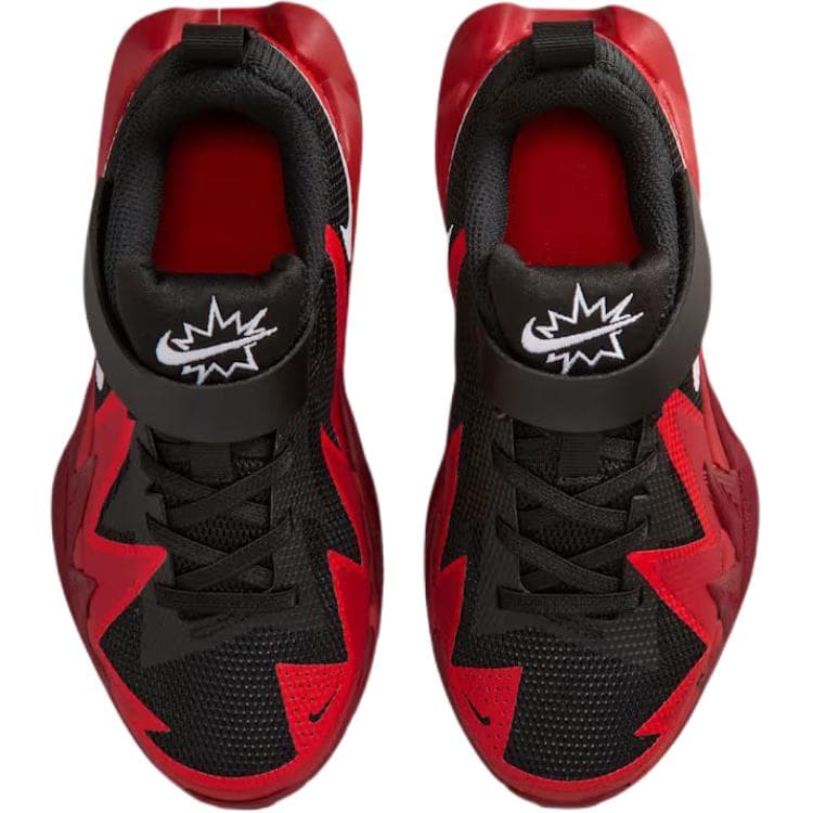 Кроссовки NIKE ST Dynamite Дышащий Low Топ Беговые кроссовки Черно-красный Детский - изображение 4