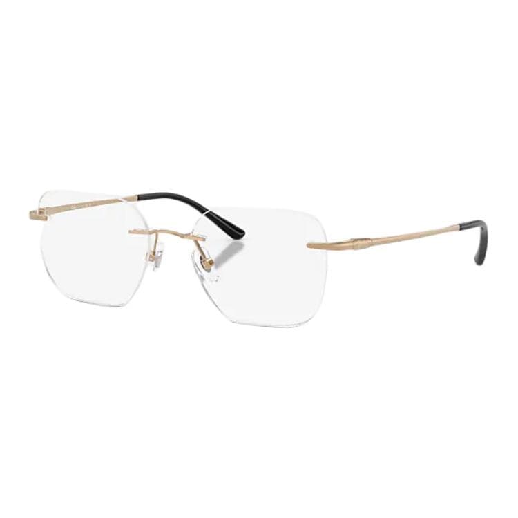 Оправа RayBan Титан Квадратные Очки с Диоптриями Унисекс Полированные Розовое Золото - изображение 1