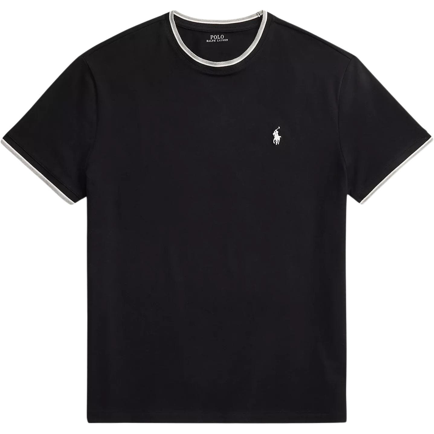Футболка Polo Ralph Lauren T-Рубашка Классическая Версия Мужская Черная - изображение 1