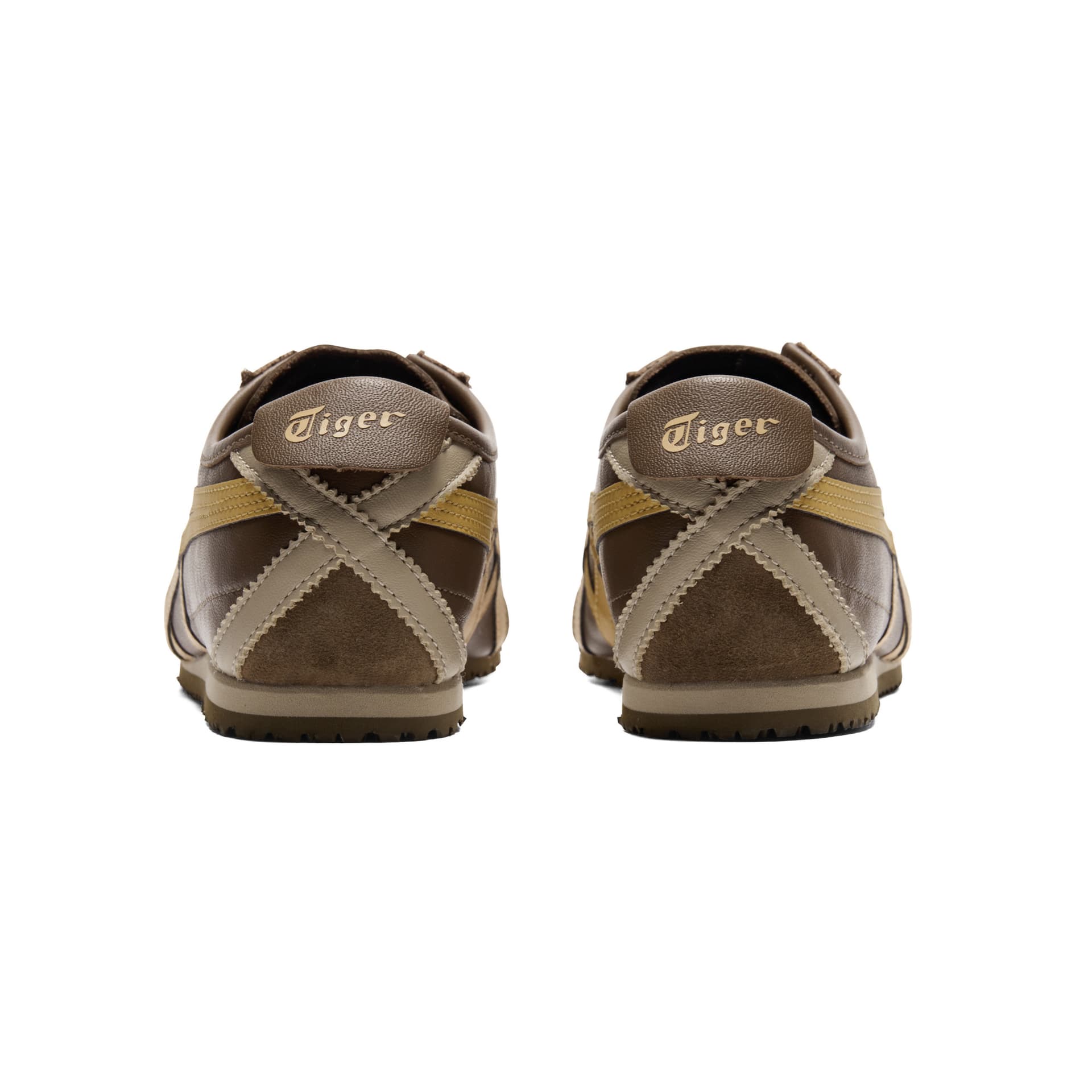 Кроссовки Onitsuka Tiger MEXICO 66 Спортивный ретро стиль Низкий верх Повседневная обувь Унисекс Коричневый - изображение 6