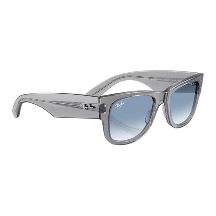 Солнцезащитные очки RayBan Propionic Ester Квадратные Солнцезащитные Очки Унисекс Полированные Прозрачно-Серые - изображение 6
