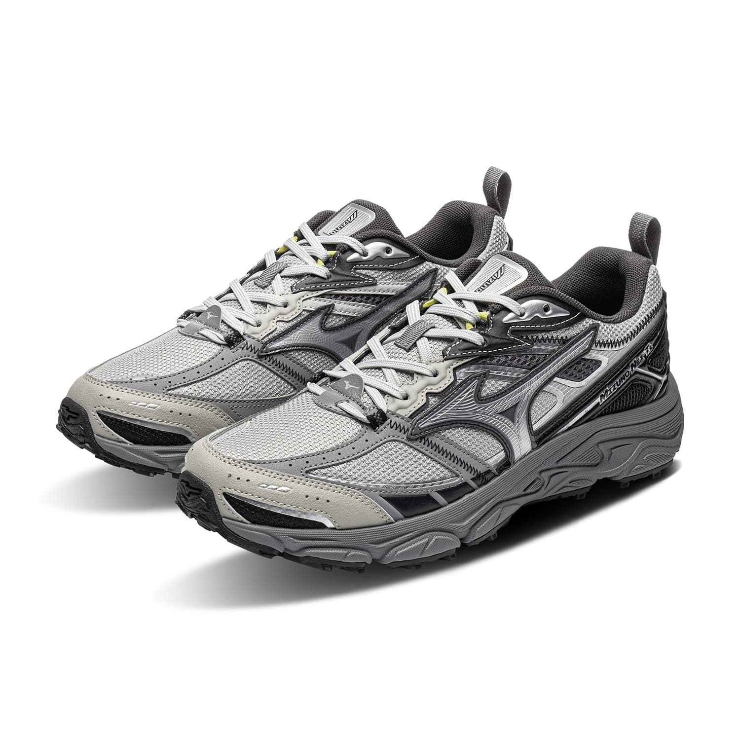 Кроссовки для бега Mizuno NEX Low Топ Повседневные кроссовки для бега Унисекс Alpine Серебряный TRAIL - изображение 3