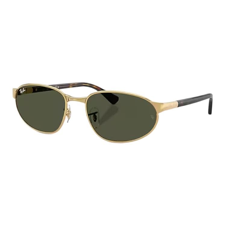 Солнцезащитные очки RayBan Металлические Очки для Солнца Унисекс Золото - изображение 1