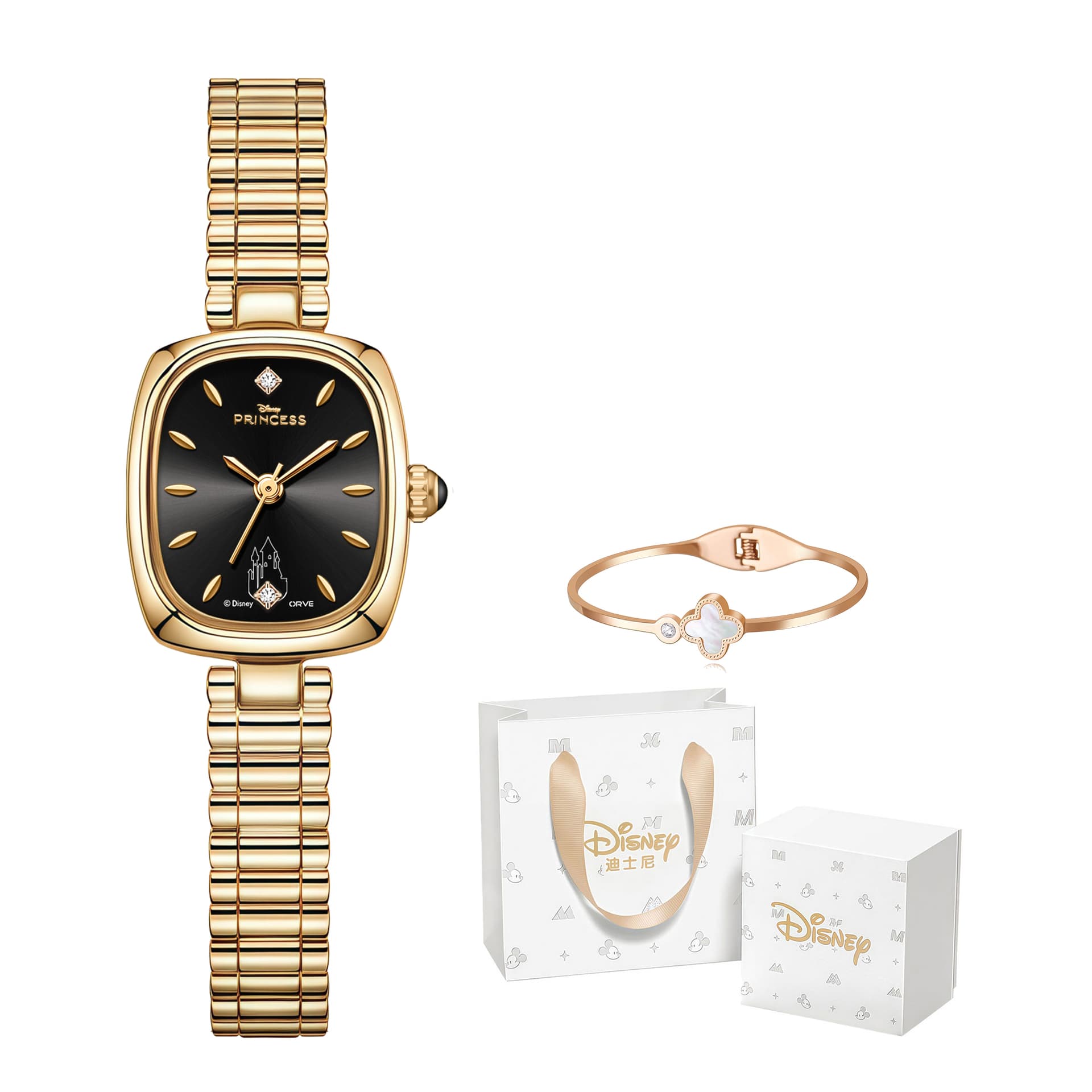Часы Disney Кварцевый механизм Сплав Шнуровка Watch Women's Watch Многоцветный Циферблат часов - изображение 1