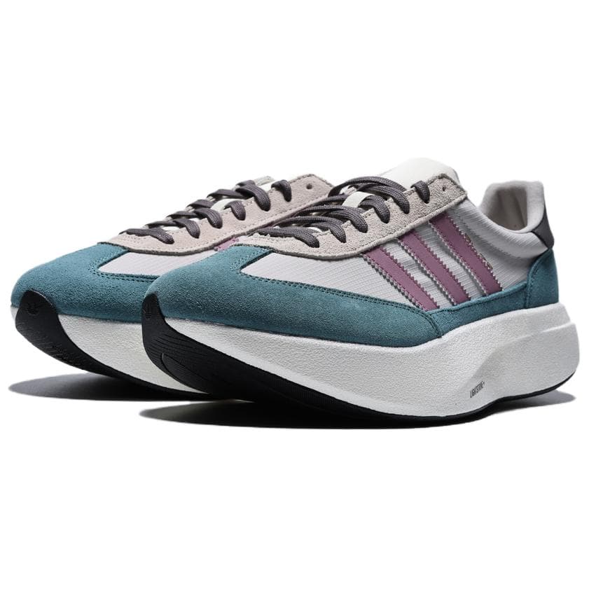 Кроссовки Adidas Originals SL 72 Повседневная обувь Унисекс Белый Зеленый - изображение 3
