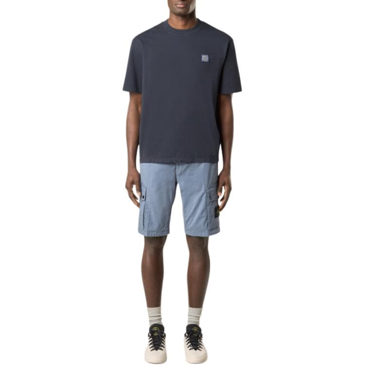 Stone Island Карго Шорты Мужские Avio Blue - изображение 4