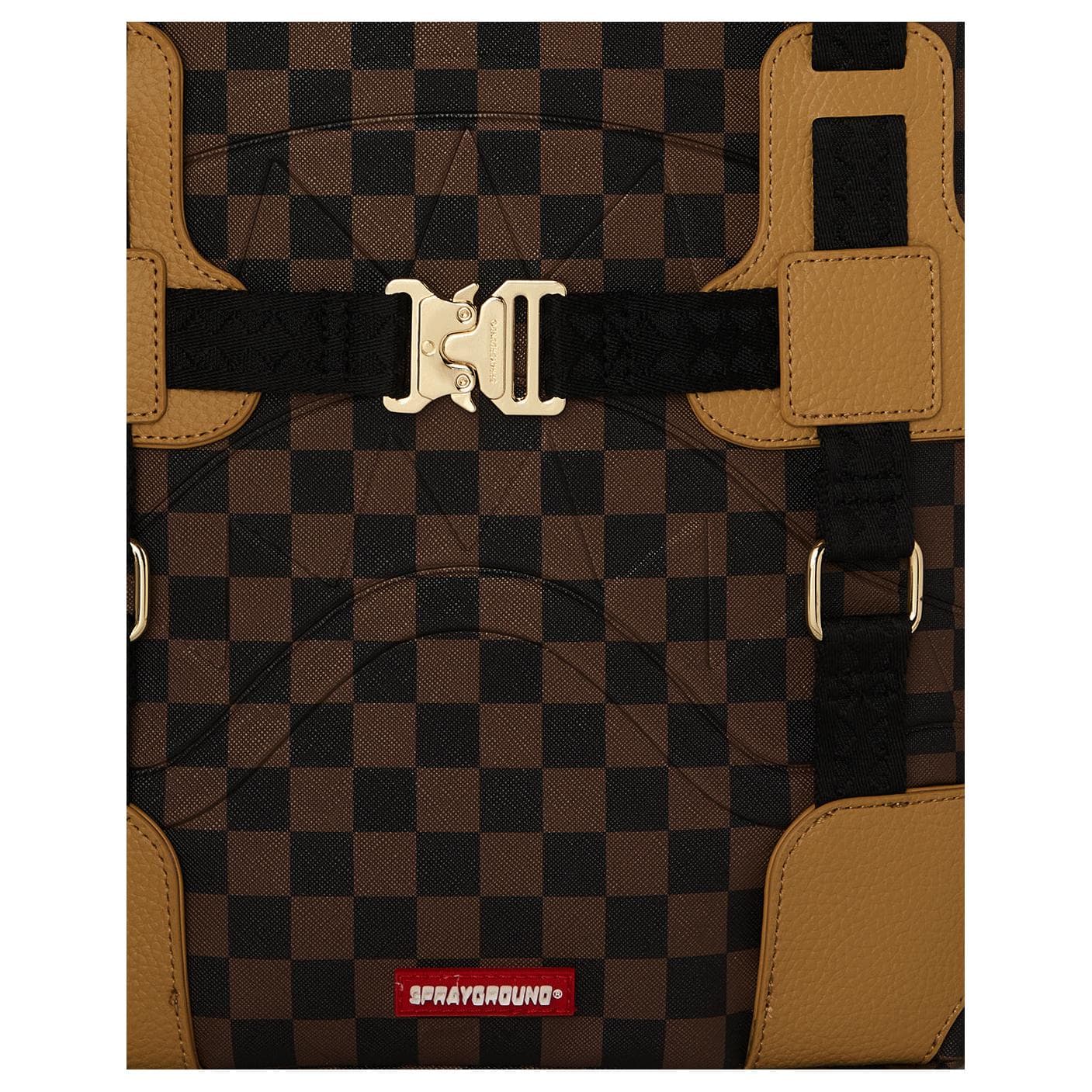 Рюкзак SPRAYGROUND Полиэстер Рюкзак Мужской Коричневый - изображение 8