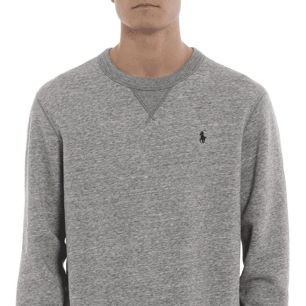 Худи Polo Ralph Lauren Толстовка мужская серого цвета - изображение 4