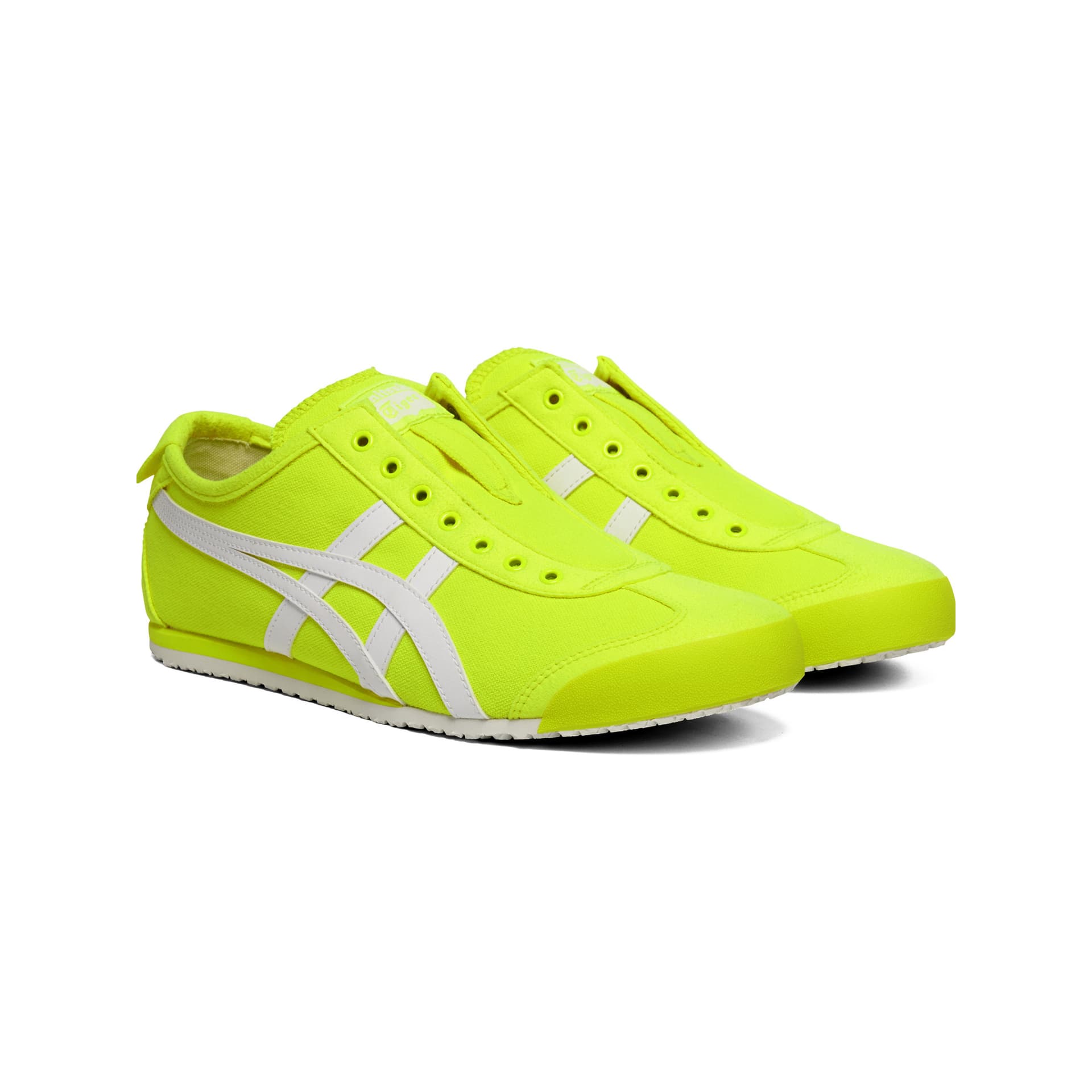 Кроссовки Onitsuka Tiger Mexico 66 Slip ON Повседневная обувь Унисекс Ярко-желтая - изображение 2