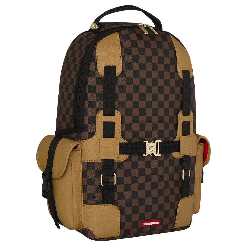 Рюкзак SPRAYGROUND Полиэстер Рюкзак Мужской Коричневый - изображение 3