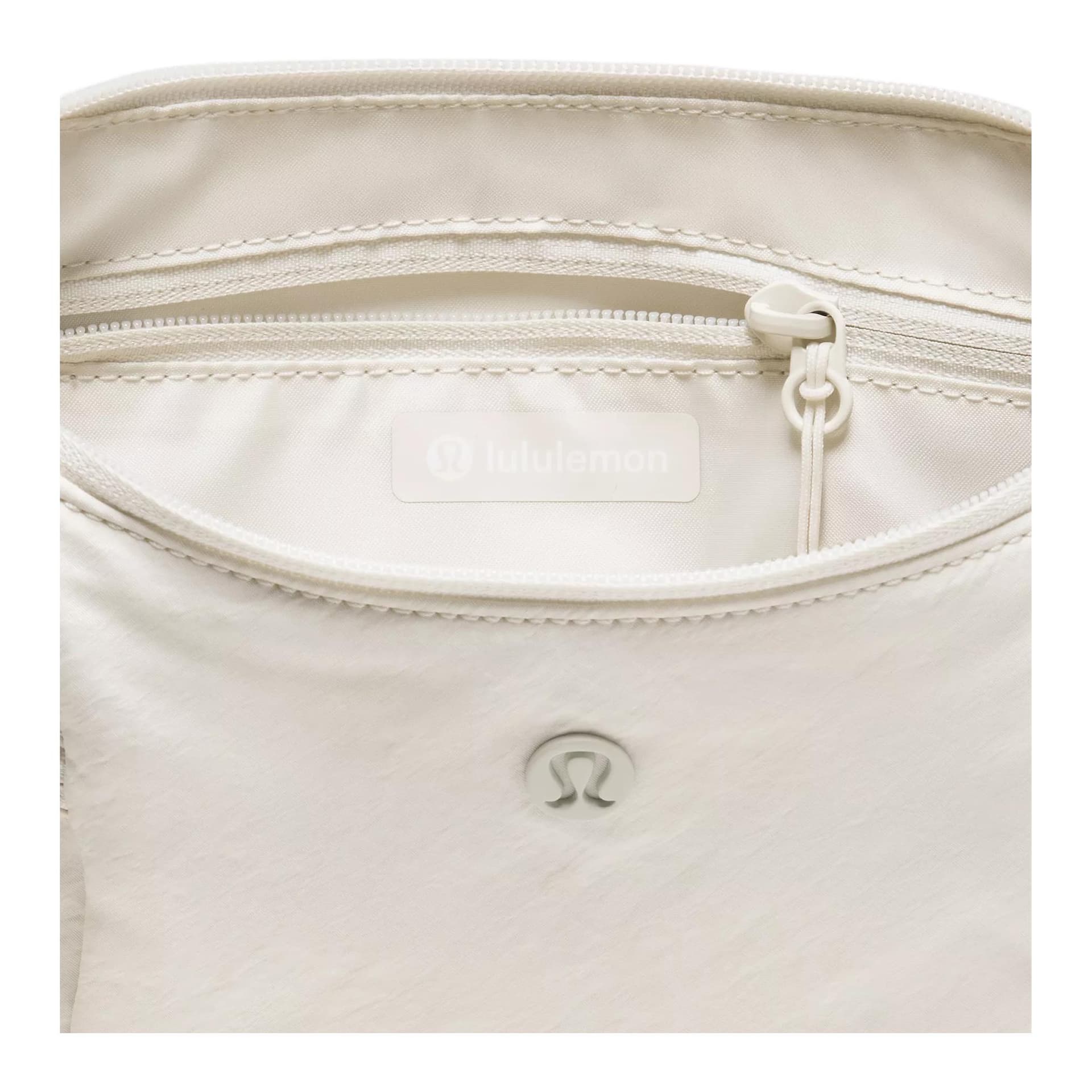 Сумка через плечо Lululemon Slouchy Sling Нейлон Сумки кросс-боди Маленький Женские Светлая слоновая кость - изображение 4