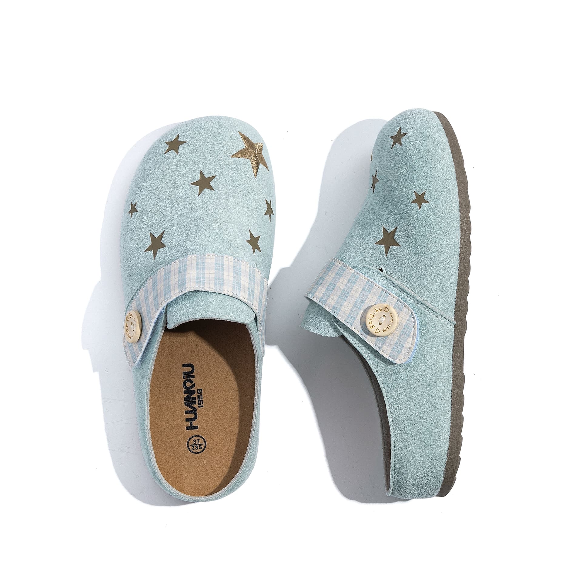 Сандалии HUANQIU ПВХ с вырезами Обувь Birkenstock Женская - изображение 7