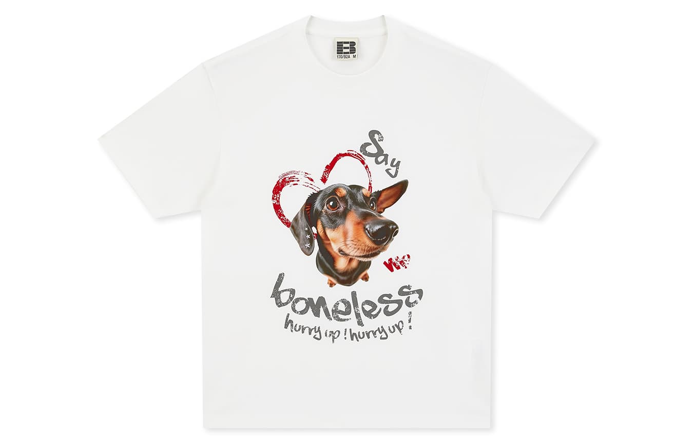 Футболка BONELESS Cut No-Seam Ecru Unisex T-Shirts BONELESS Cut Безшовные Т-рубашки Унисекс - изображение 1