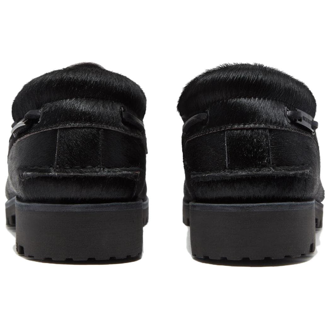 TIMBERLAND x WACKO MARIA 3 Eye Кожа Топсайдеры Мужской Черный - изображение 4