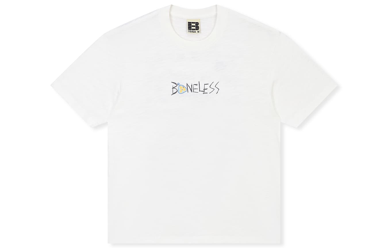 Футболка BONELESS Cut No-Seam Ecru Unisex T-Shirts BONELESS Cut Безшовные Т-рубашки Унисекс - изображение 1