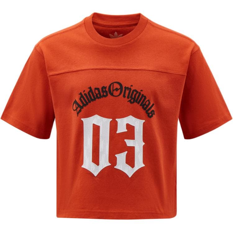 Футболка Adidas Originals Апельсин Kids T-рубашки - изображение 1