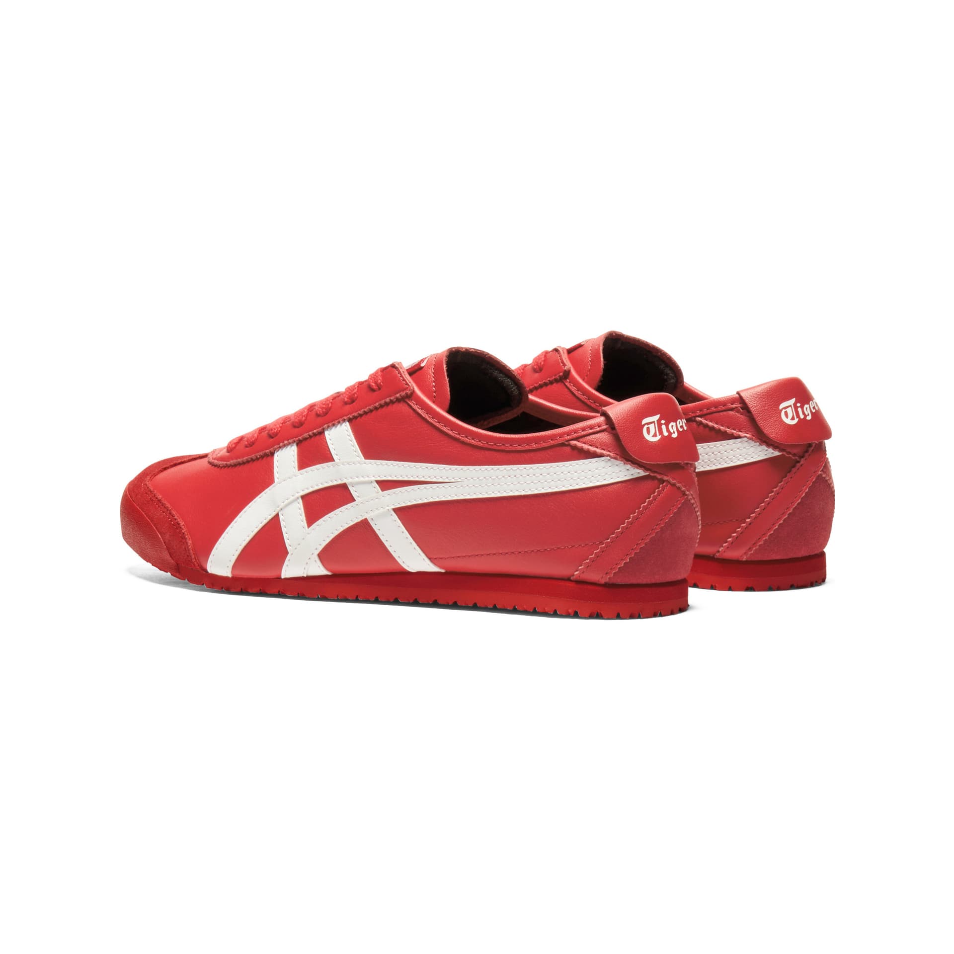Кроссовки Onitsuka Tiger Mexico 66 Повседневная обувь Унисекс Красный Белый - изображение 4