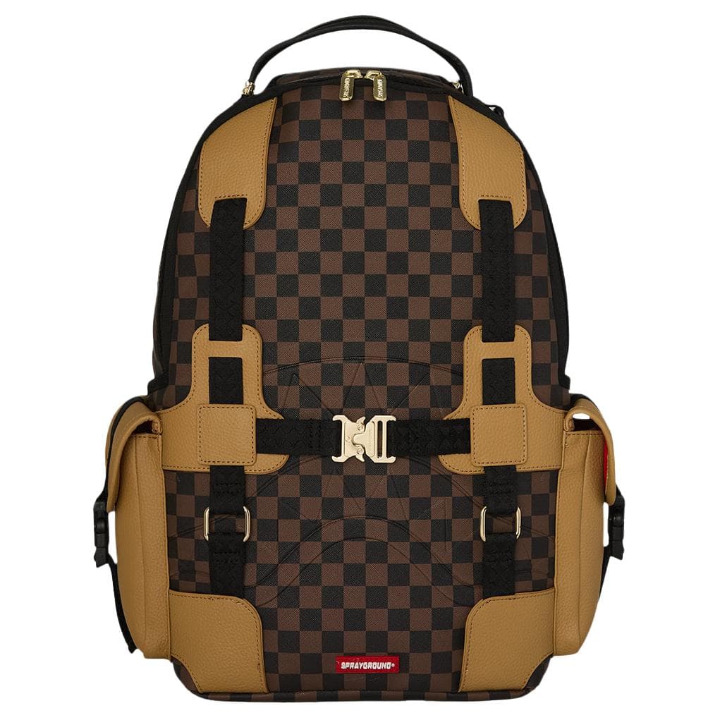 Рюкзак SPRAYGROUND Полиэстер Рюкзак Мужской Коричневый - изображение 1