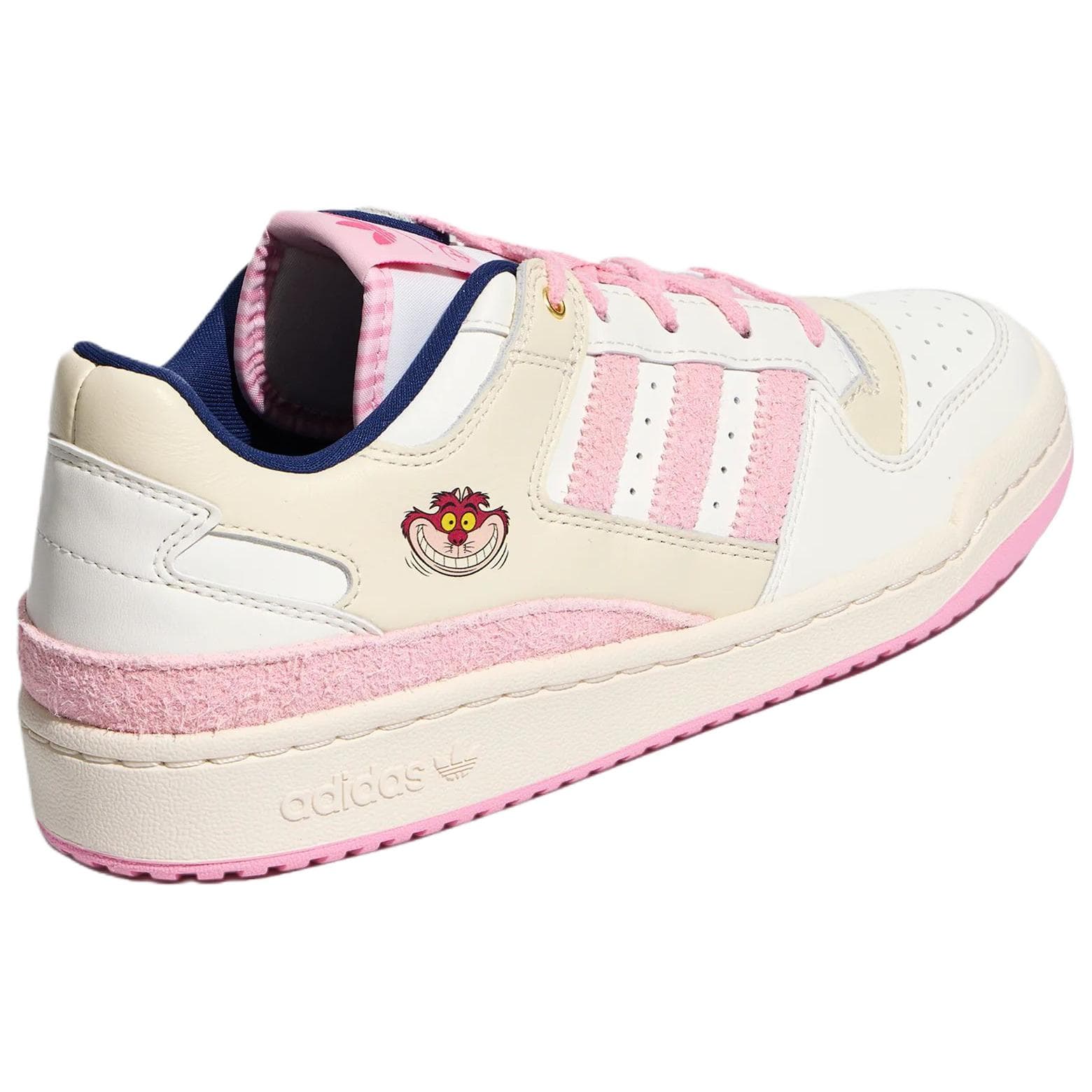 Кроссовки Adidas Originals x Disney FORUM Низкие кеды для скейтбординга Женские Ярко-белые - изображение 4