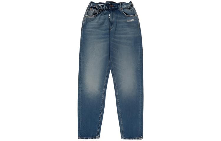 Штаны OFF-WHITE SS20 Blue Denim Slim Fit Jeans - изображение 1