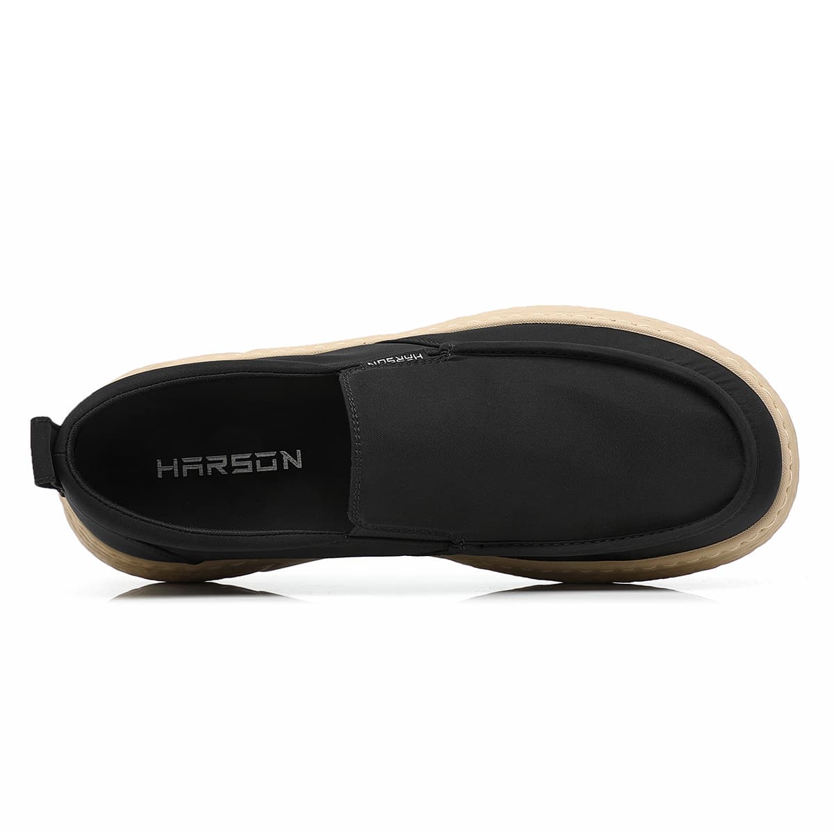 Кеды HARSON Low Top Canvas Shoes Мужские Черные - изображение 3