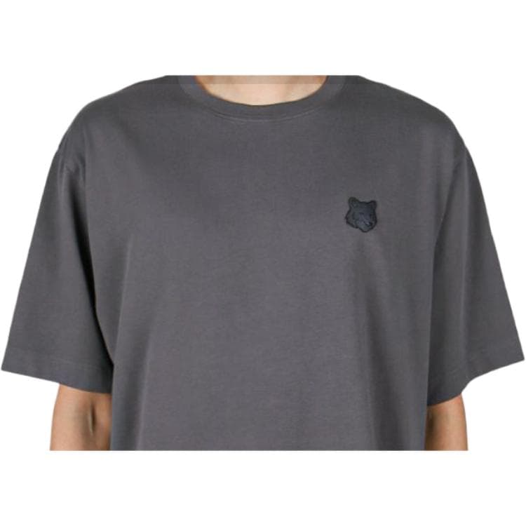 Футболка Maison Kitsune Carbon Gray Мужская T-Рубашка - изображение 2