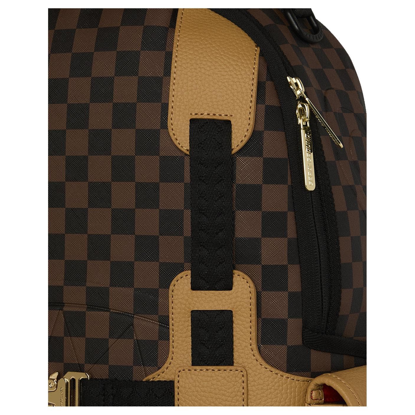 Рюкзак SPRAYGROUND Полиэстер Рюкзак Мужской Коричневый - изображение 7
