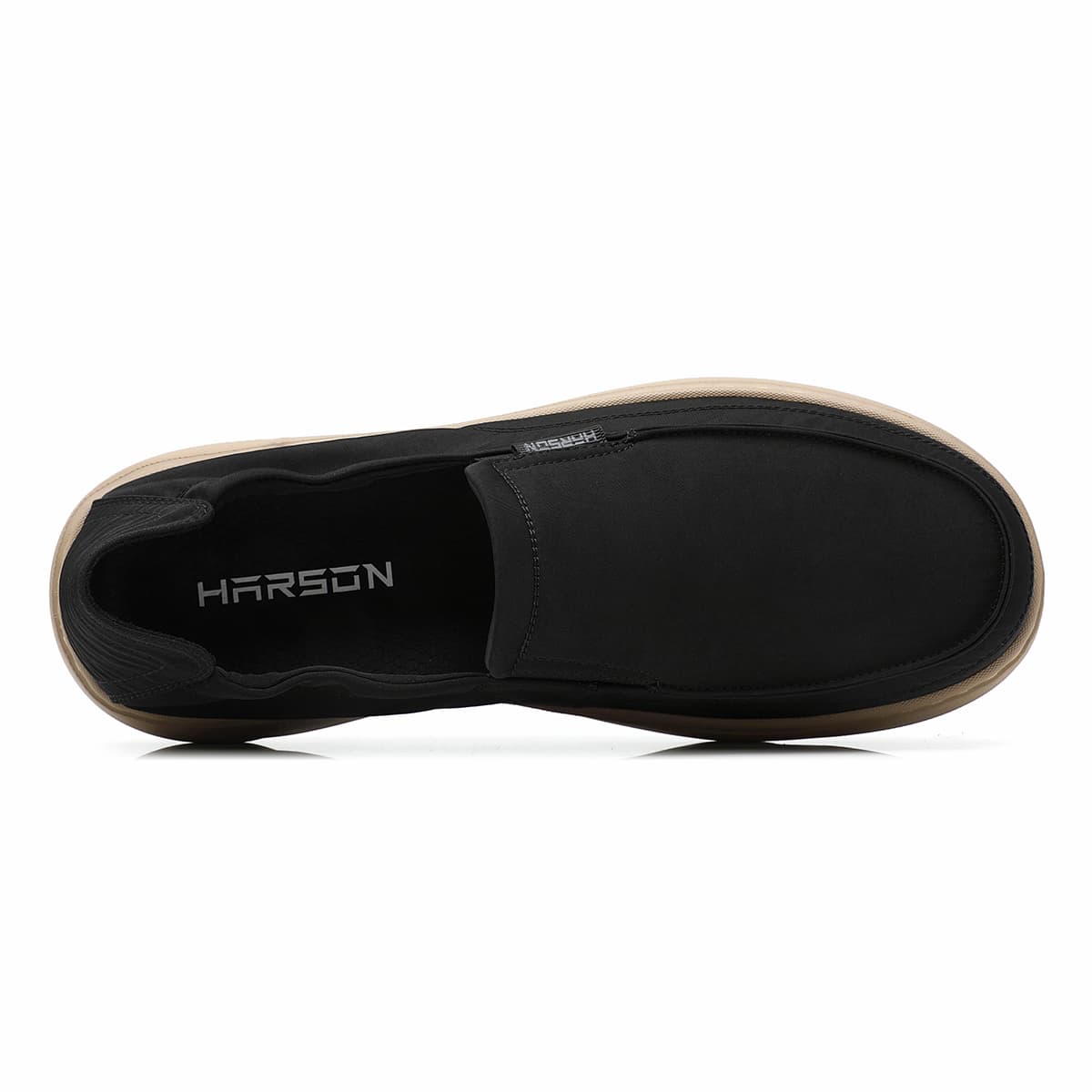 Кеды HARSON Low Top Canvas Shoes Мужские Черные - изображение 3