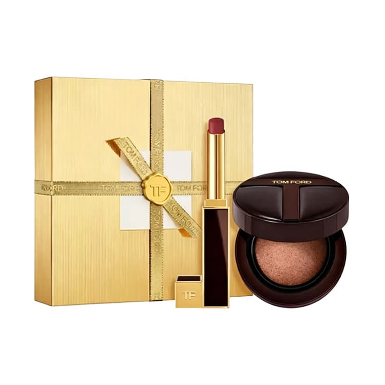 TOM FORD Air Cushion Lipstick Makeup Набор волшебных цветов Лимитированная подарочная коробка Туманный Светлый - изображение 1
