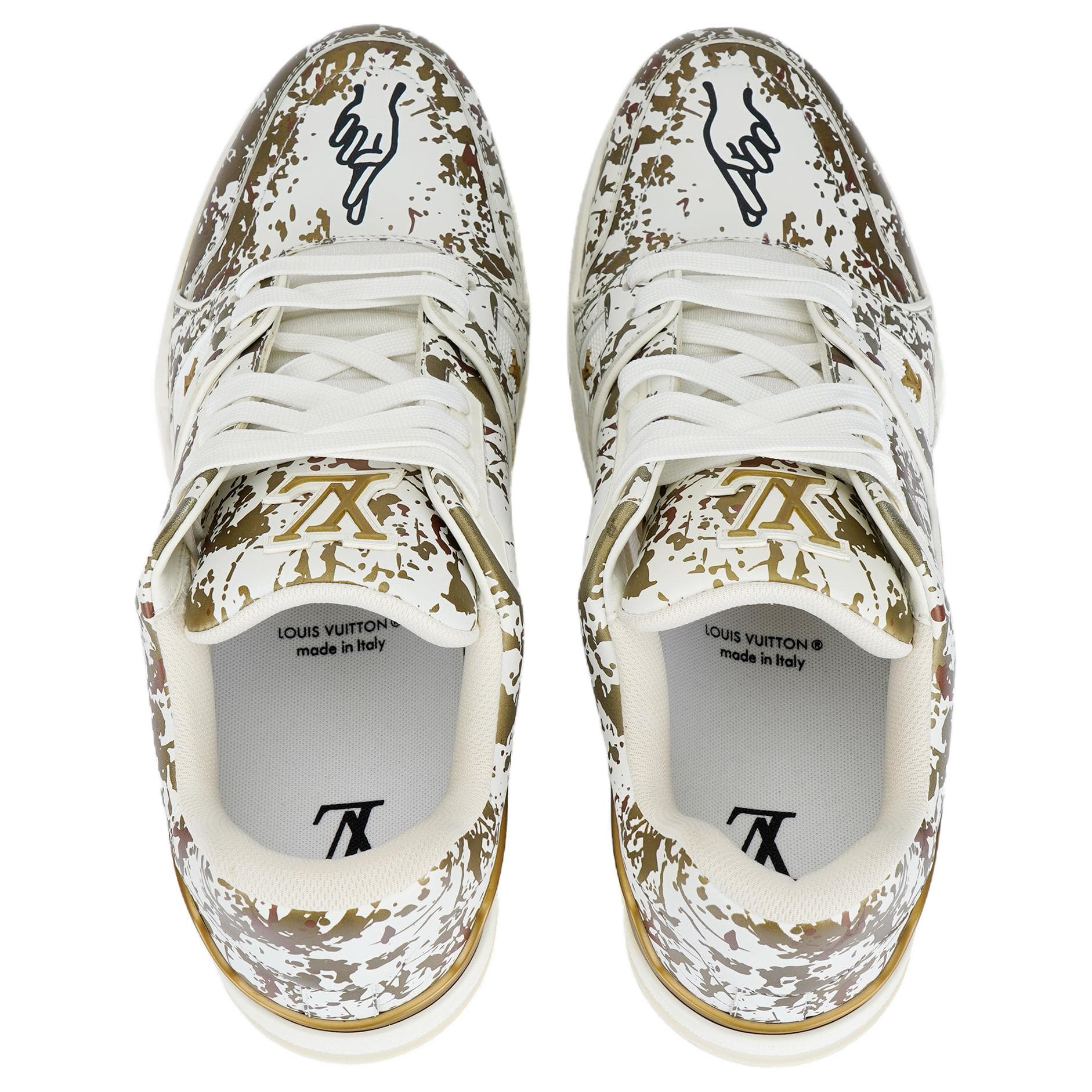 Кроссовки LEE QUIONES x LOUIS VUITTON Trainer 250 - изображение 3