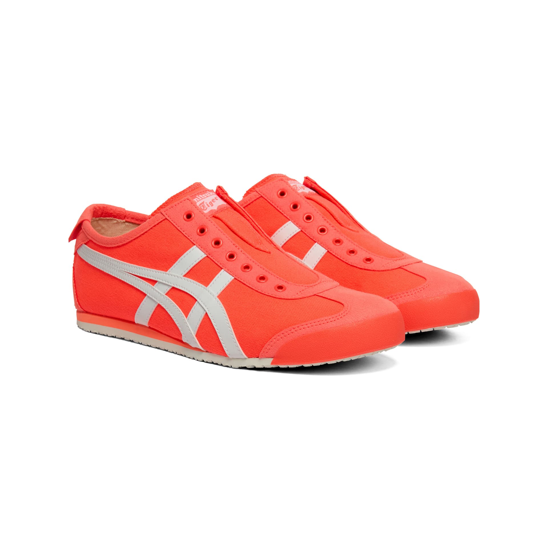 Кроссовки Onitsuka Tiger MEXICO 66 Slip-On Повседневная обувь Унисекс Оранжевая - изображение 3