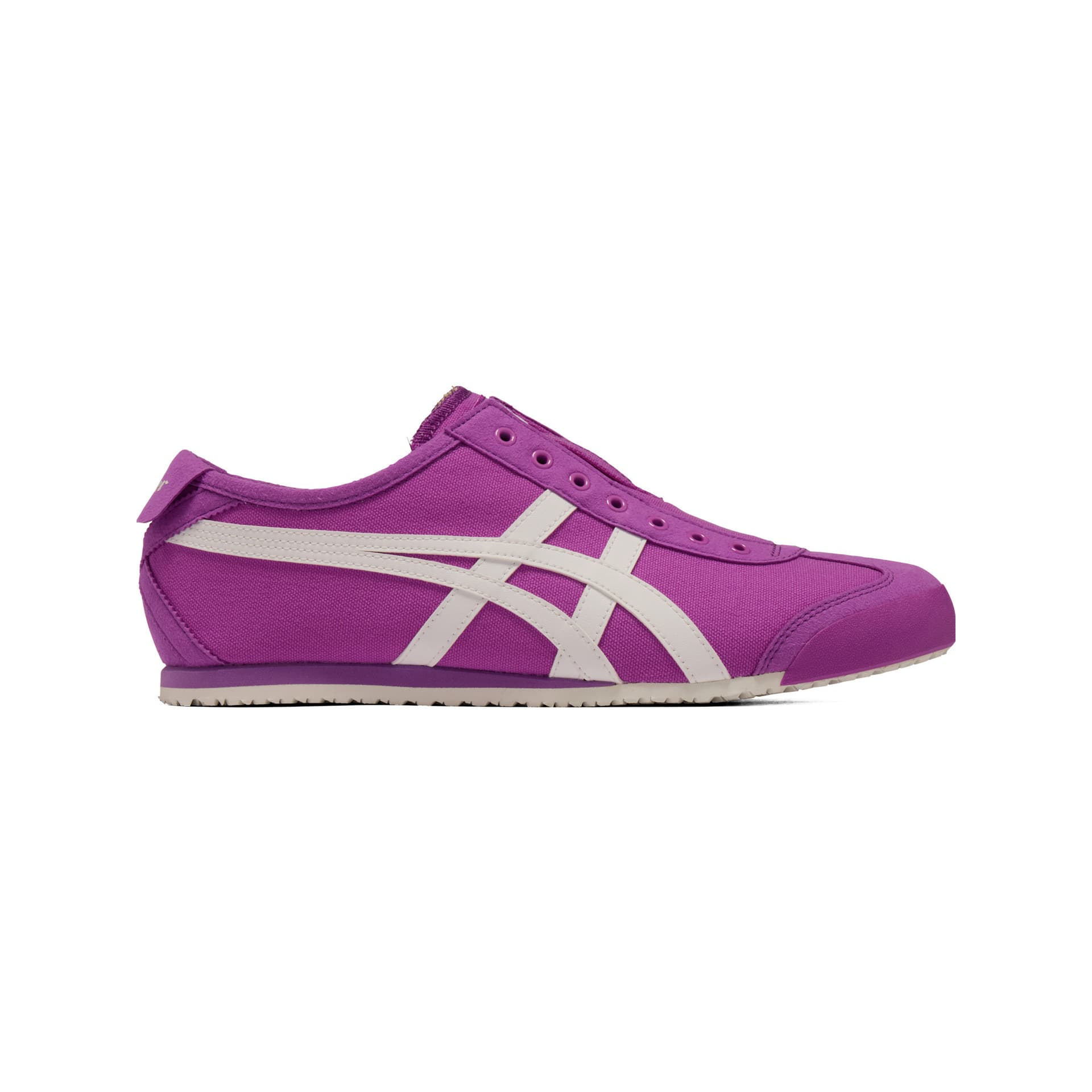 Кроссовки Onitsuka Tiger MEXICO 66 Slip-On Повседневная Обувь Унисекс Фиолетовая - изображение 2