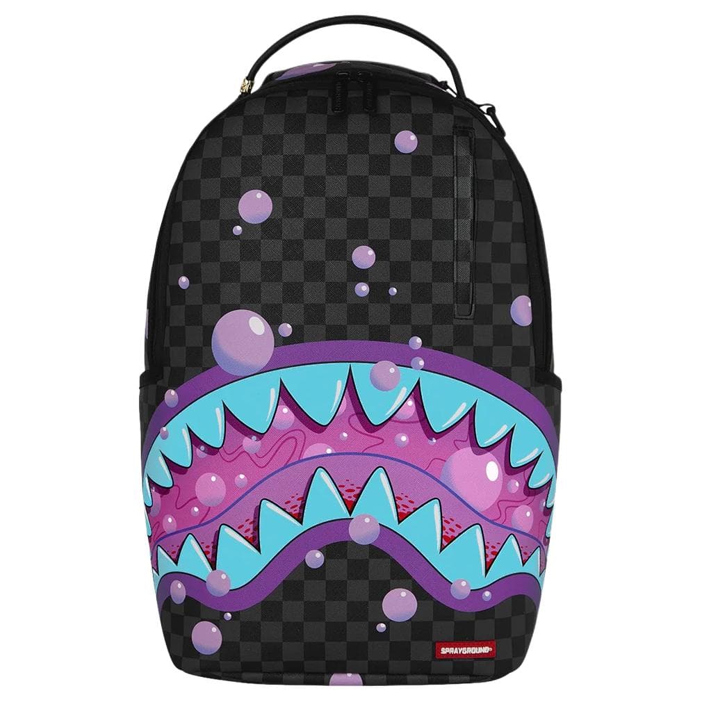 Рюкзак SPRAYGROUND Рюкзак из полиэстерового волокна Унисекс Черный и Фиолетовый - изображение 1