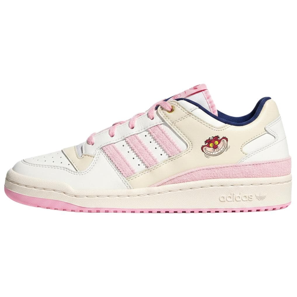 Кроссовки Adidas Originals x Disney FORUM Низкие кеды для скейтбординга Женские Ярко-белые - изображение 1