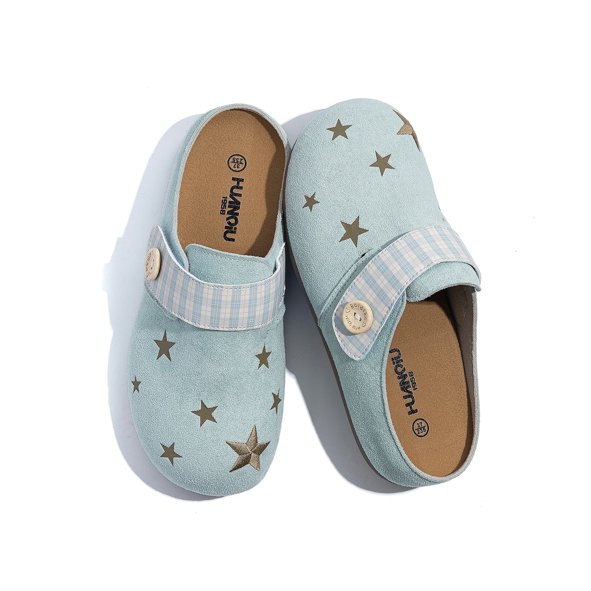 Сандалии HUANQIU ПВХ с вырезами Обувь Birkenstock Женская - изображение 6