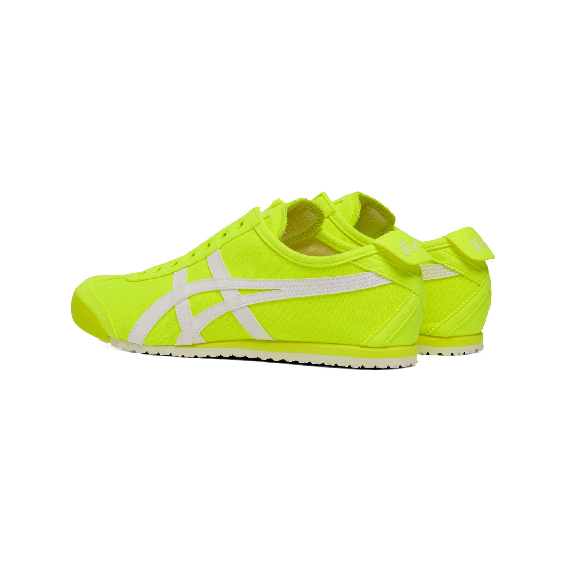 Кроссовки Onitsuka Tiger Mexico 66 Slip ON Повседневная обувь Унисекс Ярко-желтая - изображение 3