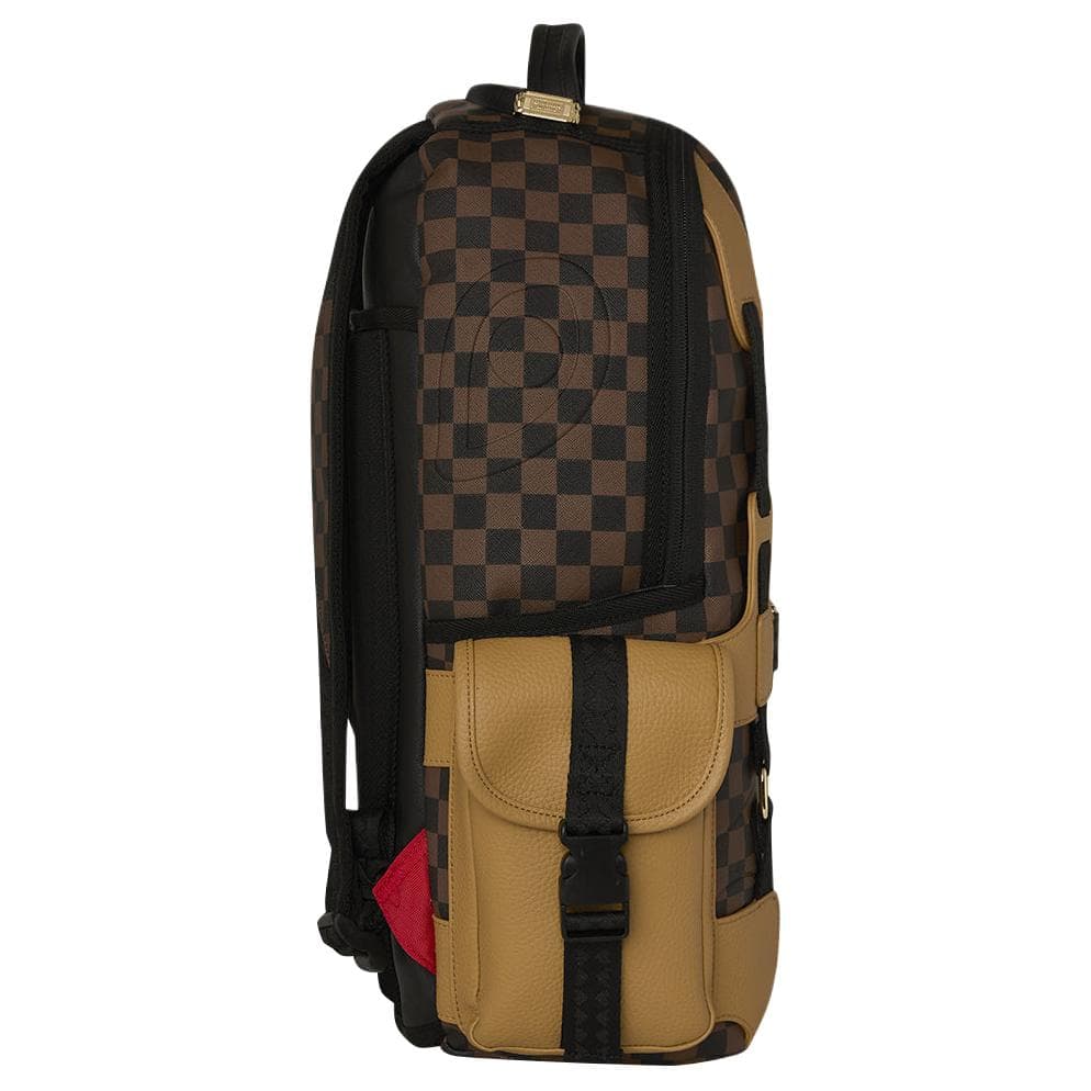 Рюкзак SPRAYGROUND Полиэстер Рюкзак Мужской Коричневый - изображение 4