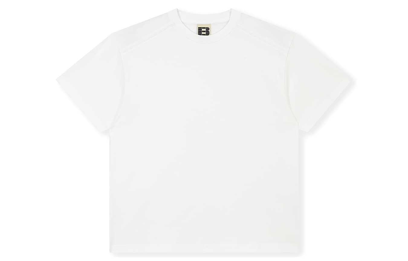 Футболка BONELESS Короткий рукав T-shirt из 100% хлопка, дышащий, износостойкий, унисекс - изображение 3