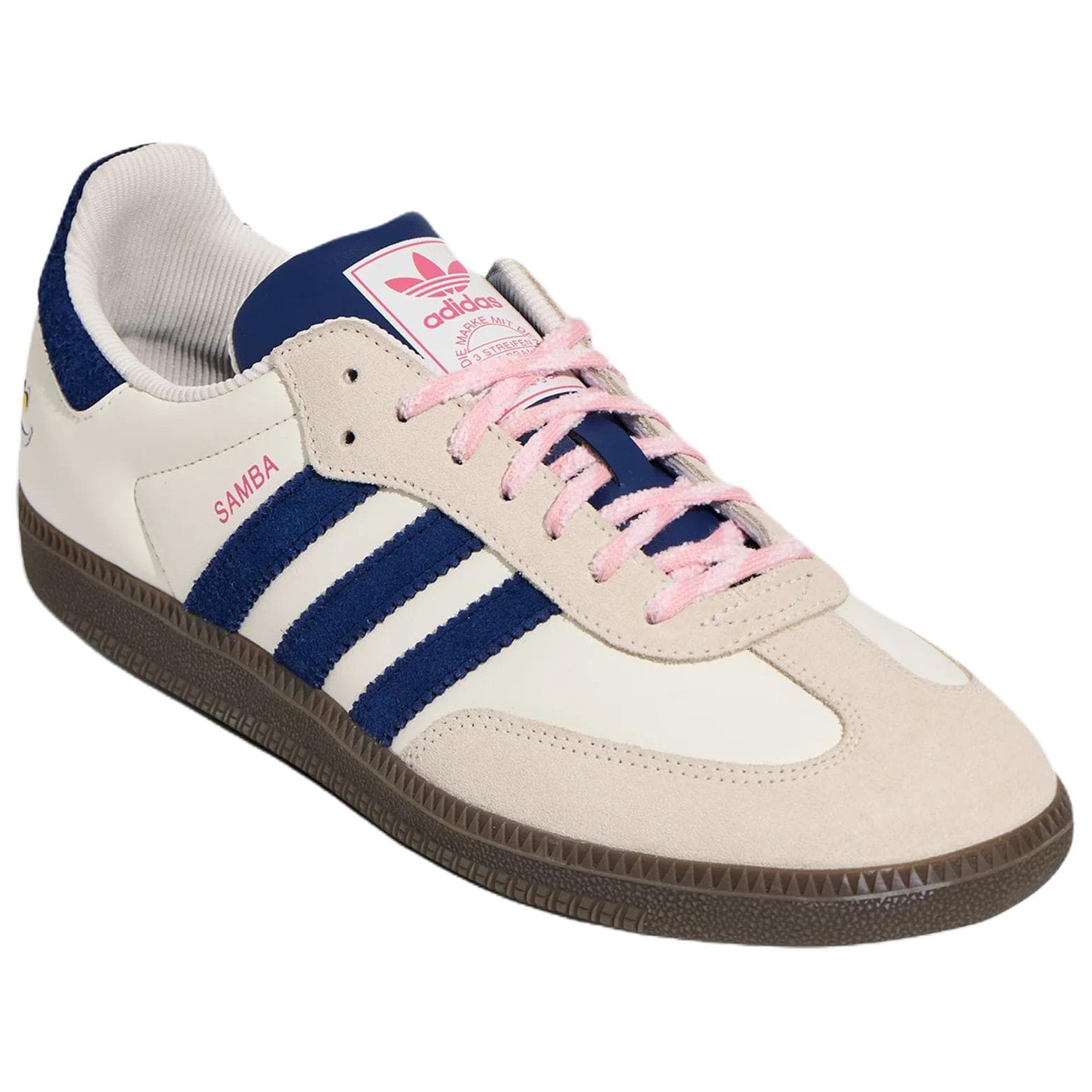 Кроссовки Adidas Originals x Disney Samba OG Army Trainers (GAT) Унисекс Розовый Белый - изображение 4