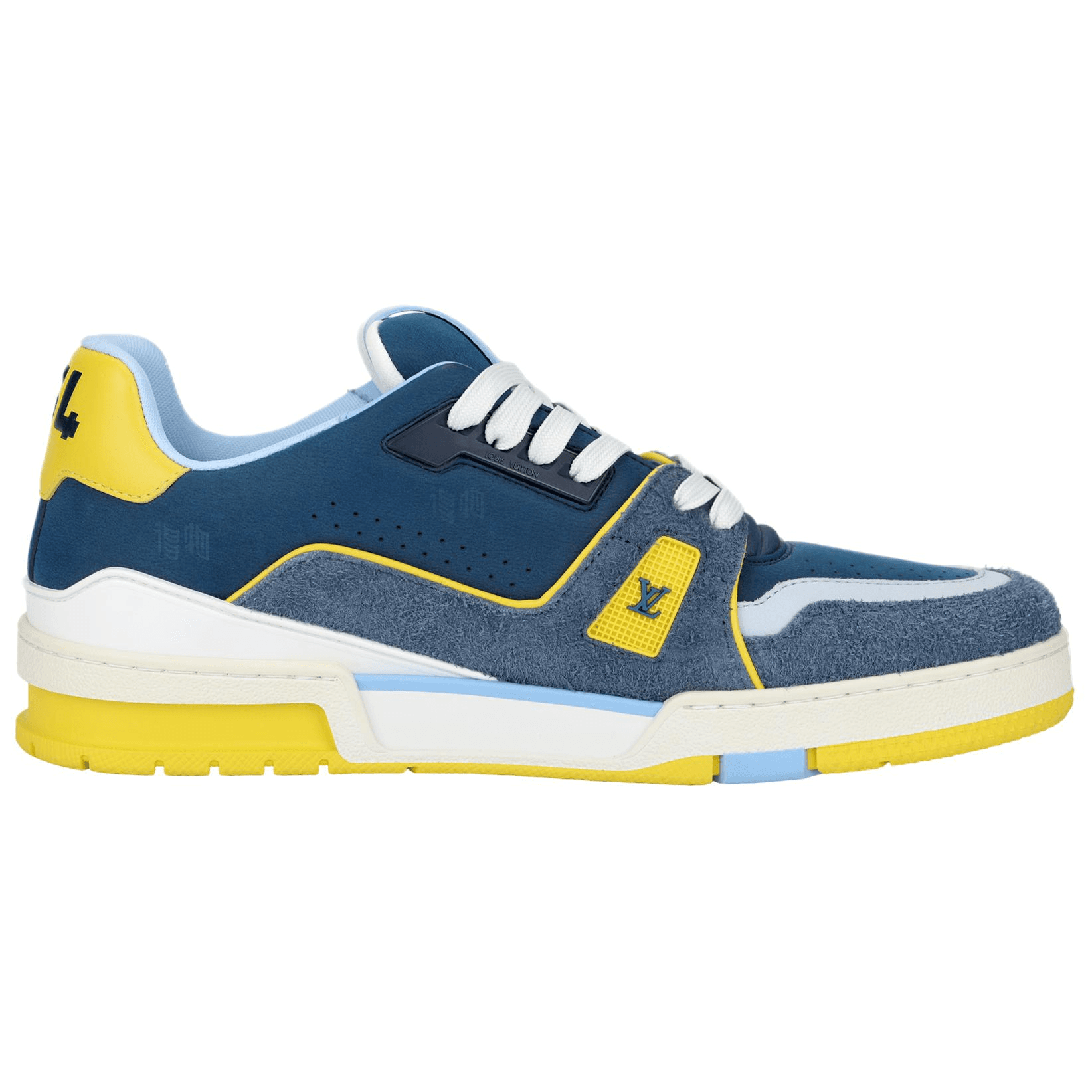 Кроссовки Louis Vuitton Trainer Blue - изображение 2