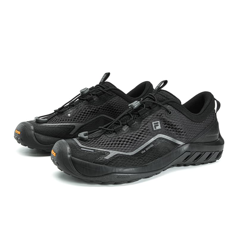 Кроссовки FILA ZEROFEEL IDC Амортизация устойчивость к истиранию дышащий легкий низкий верх уличная обувь мужской черный - изображение 3