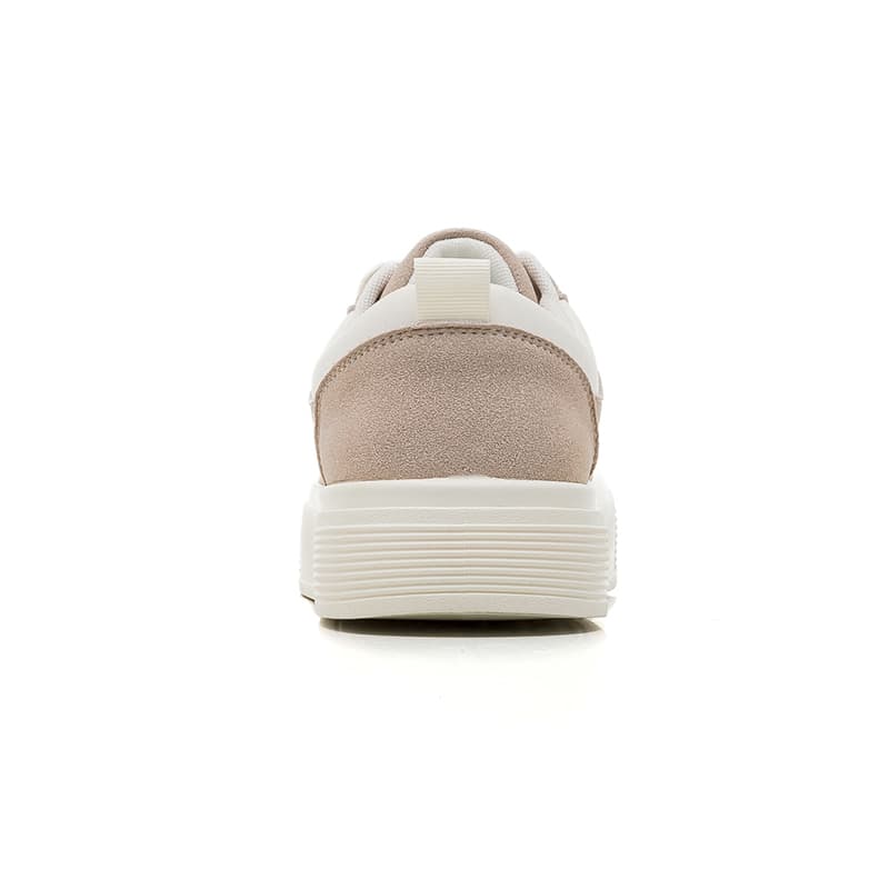 Кроссовки HUANQIU Устойчивая к истиранию противоскользящая низкая мужская обувь для скейтбординга бежево-серый - изображение 4