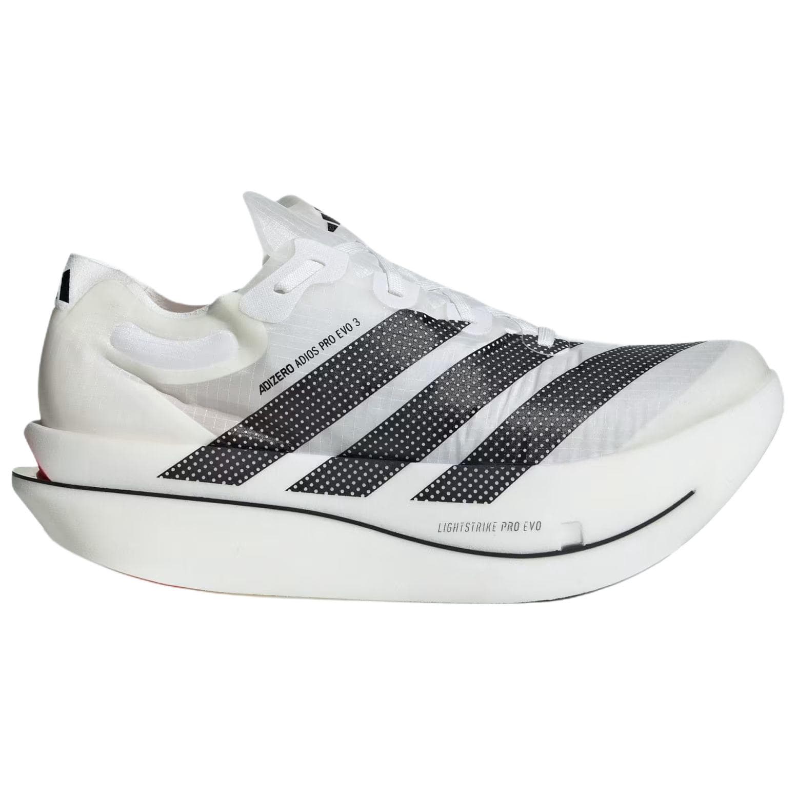 Кроссовки для бега Adidas ADIZERO ADIOS PRO EVO 3 Отскок Беговые кроссовки Унисекс Белый Черный - изображение 2